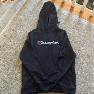 Women’s M Champion Sweatshirt- older- some pulling as shown in pics